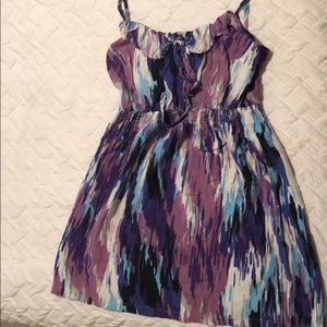 Water color summer dress